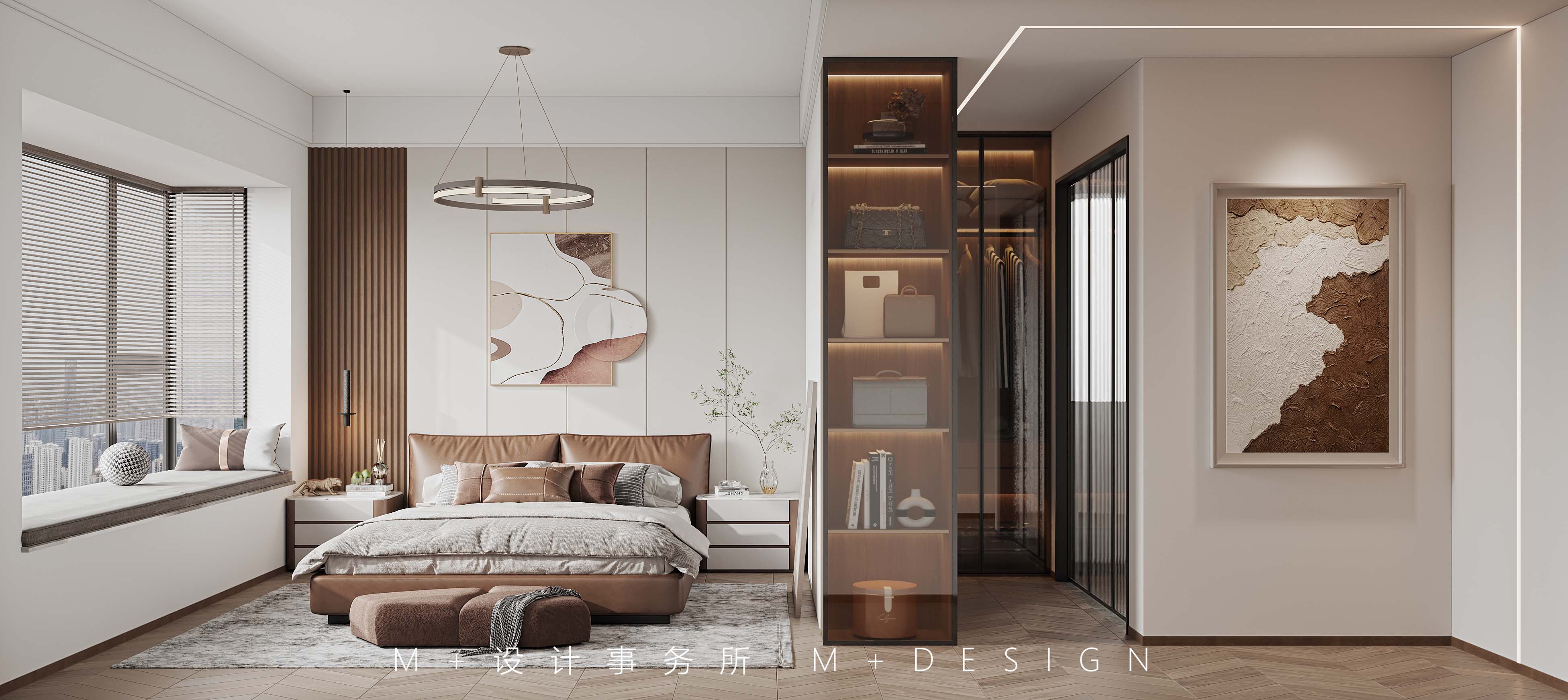 140㎡三房现代风丨中国长沙丨长沙美加空间创意设计事务所-34