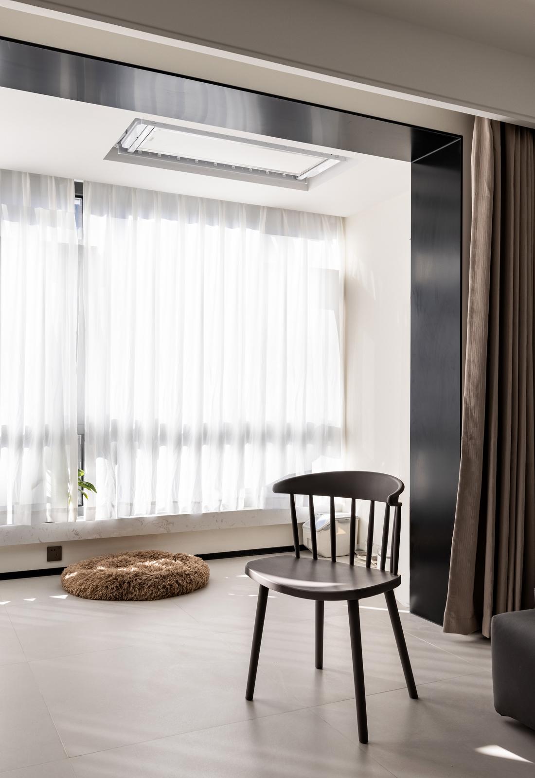 自然温暖！102㎡现代风格老房改造-43