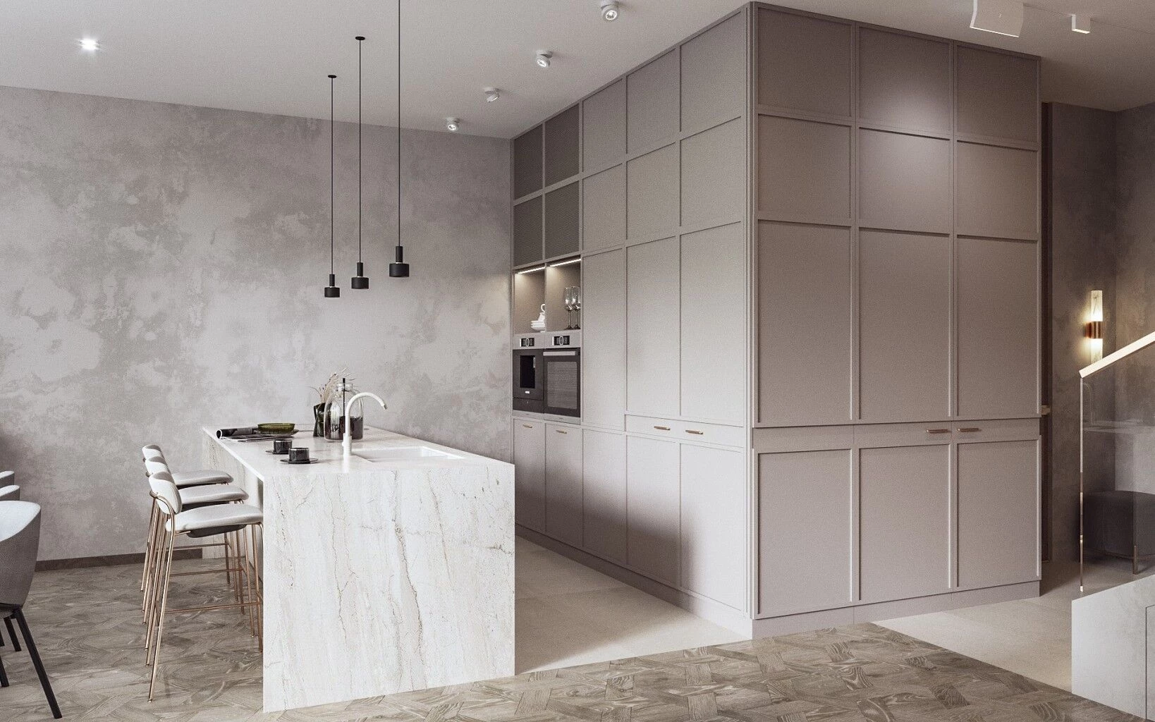 海景顶层公寓丨阿塞拜疆丨One to One Architecture & Design-17