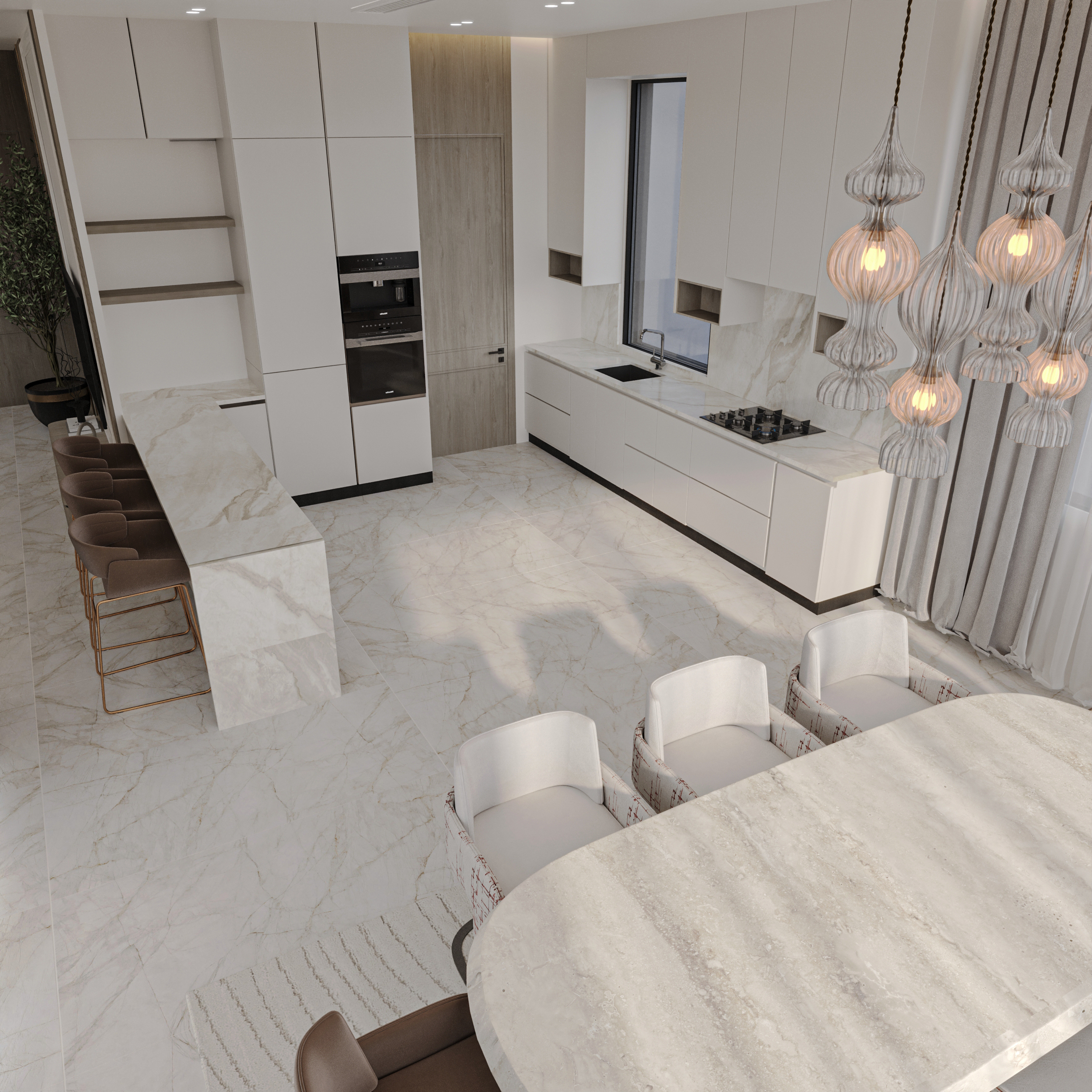 new classic hall 客餐厅-5