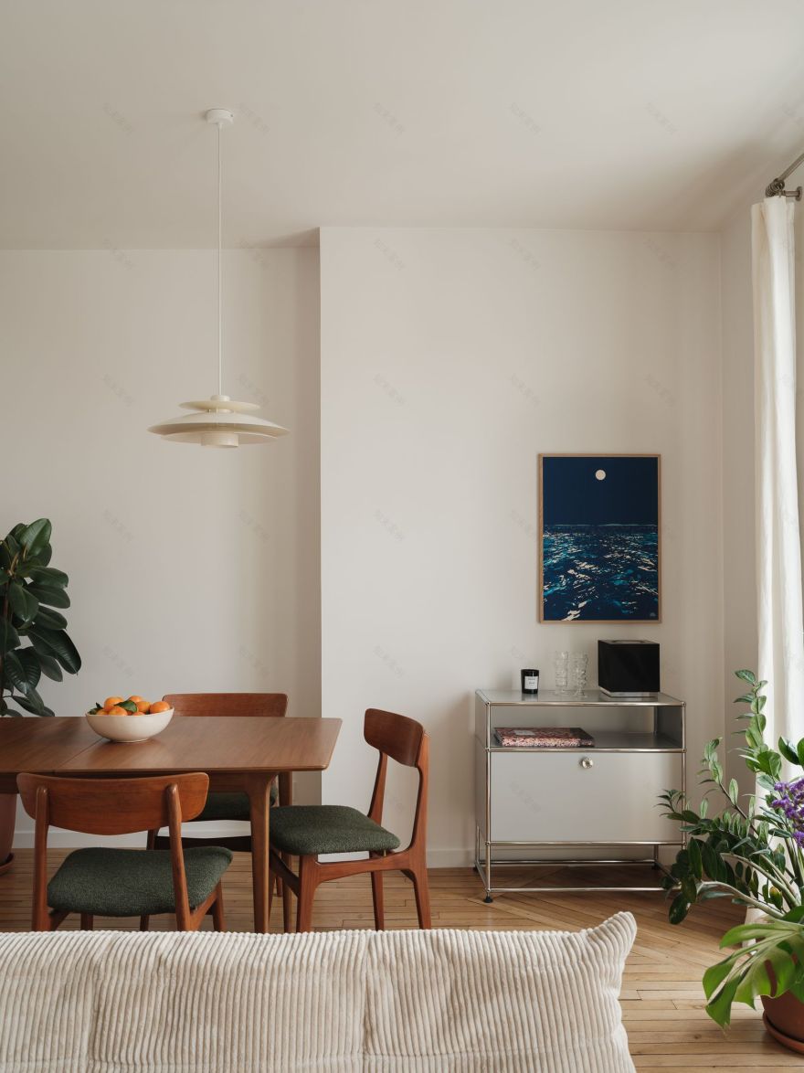 巴黎45平迷你复式公寓改造丨法国巴黎-17