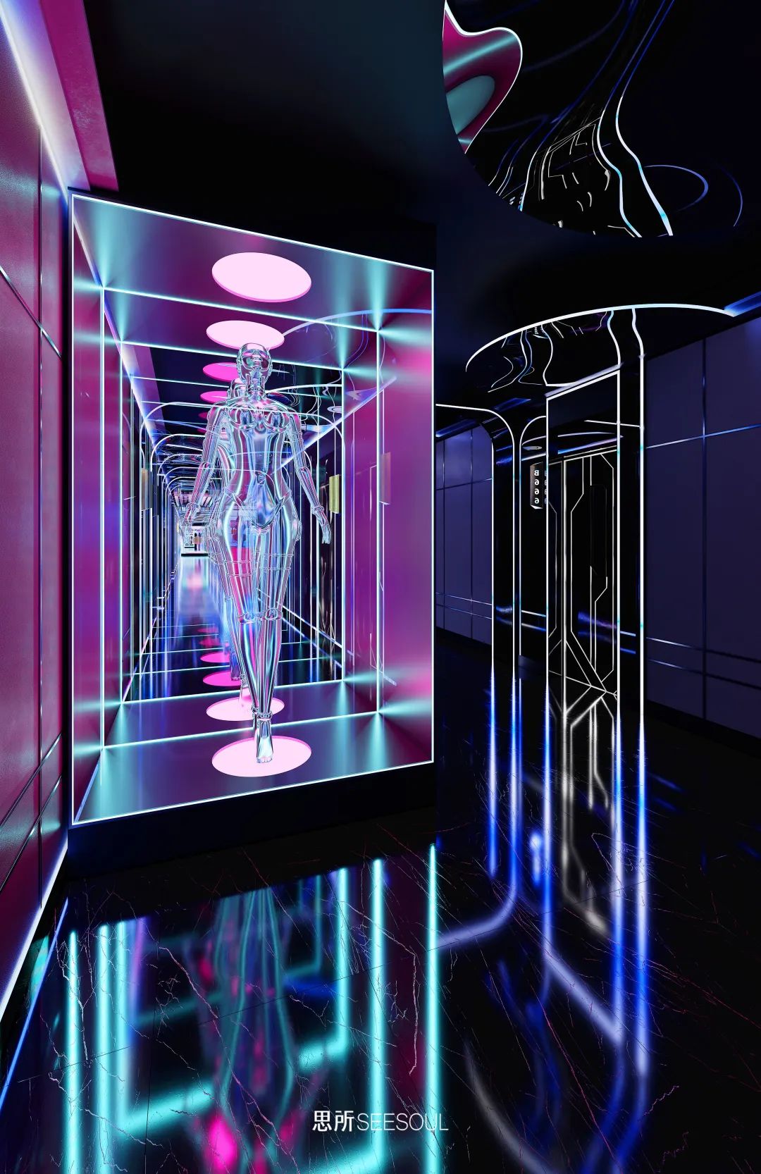 《悦目 MOON》KTV 沐足丨中国株洲丨思所设计 SEESOUL-23