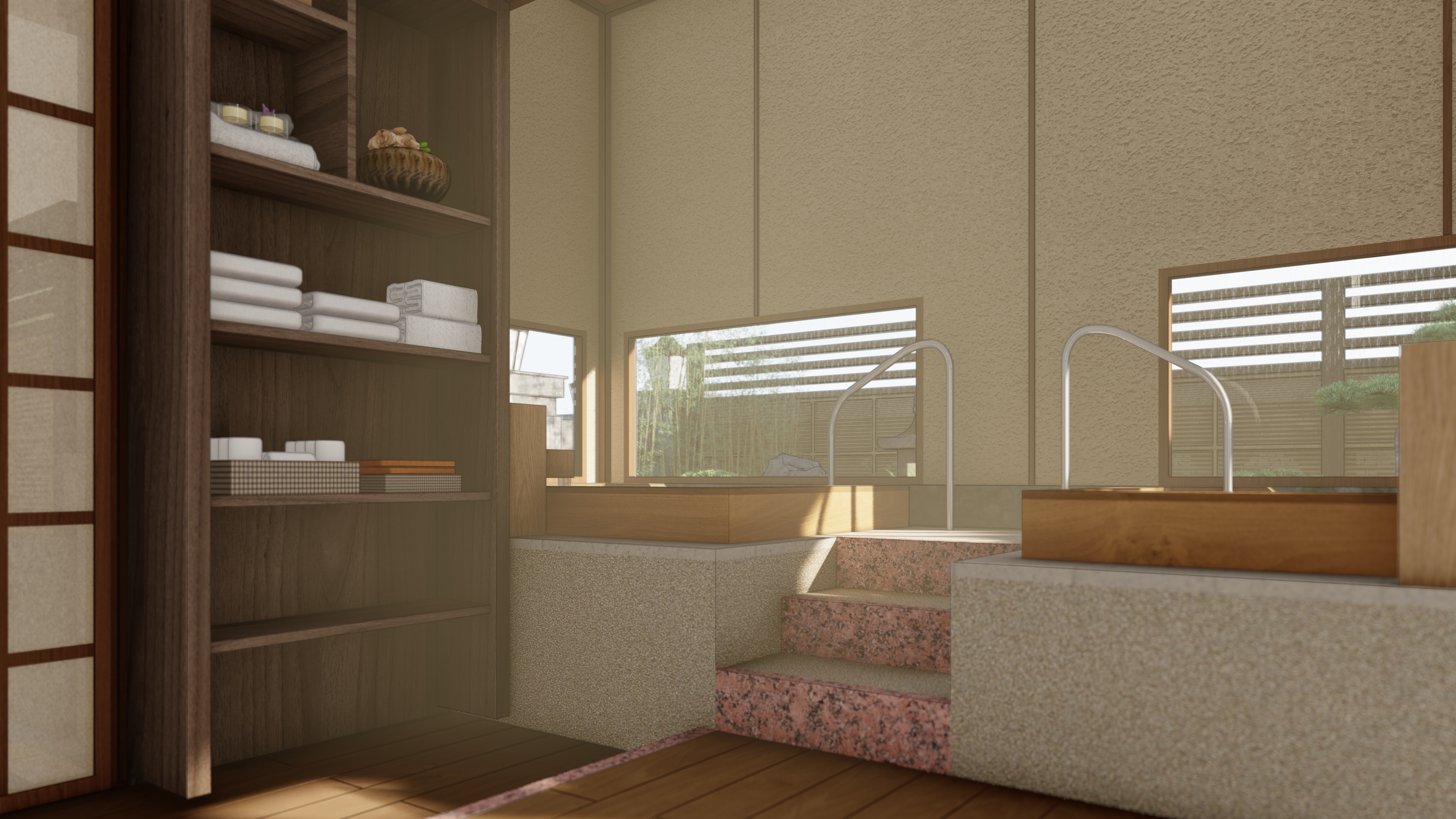 别墅 4F 温泉浴场设计丨越南胡志明市丨SGL Studio 团队-10