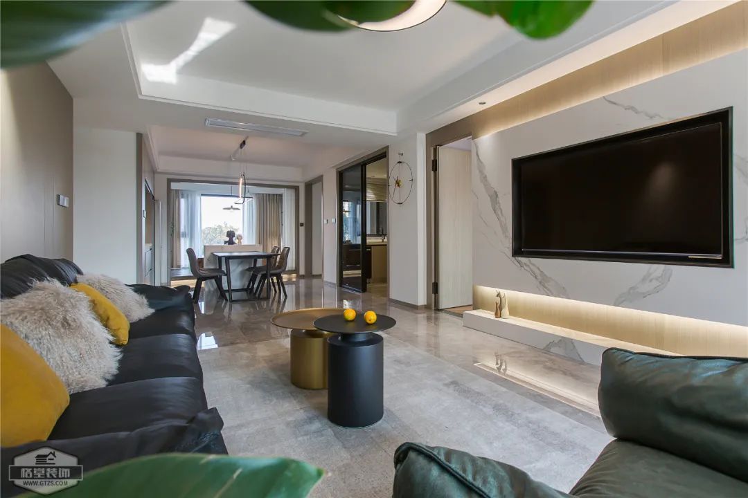 现代风格金河湾 161㎡家居设计丨格堂装饰-7