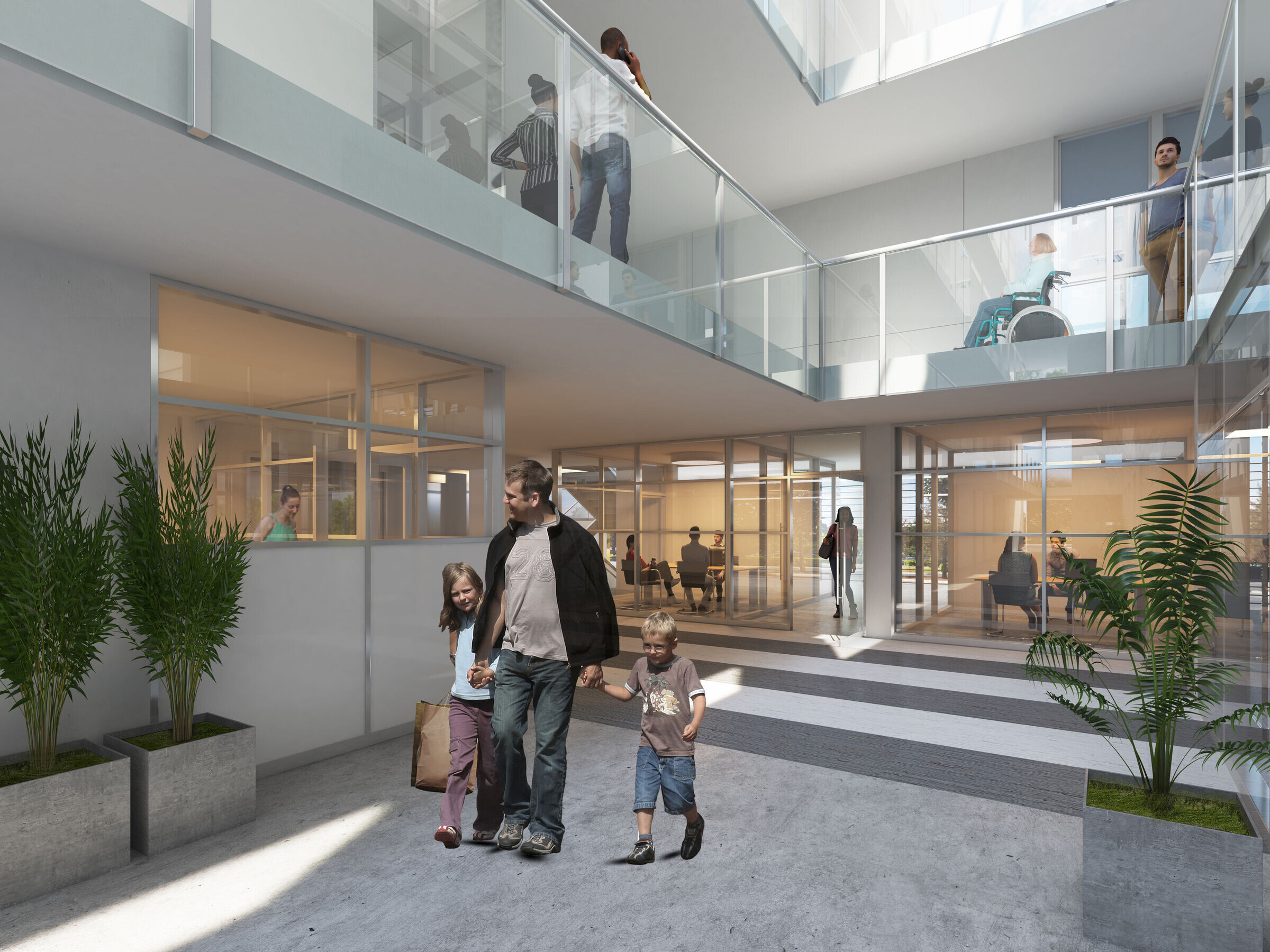 美国加州圣塔莫尼卡 120 户混合用途经济适用房项目丨Michael W. Folonis Architects-13