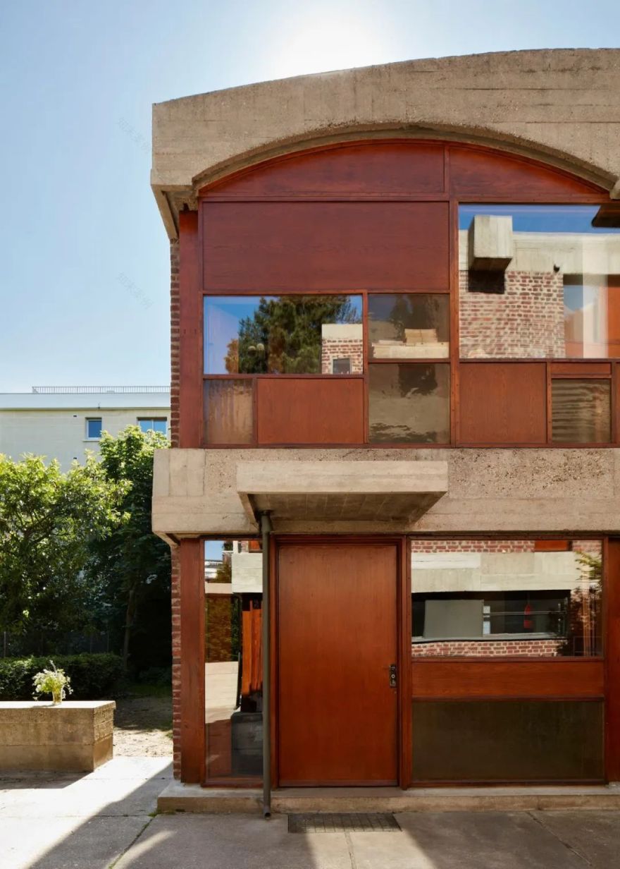 Maisons Jaoul 私人住宅设计丨法国巴黎丨勒·柯布西耶-16