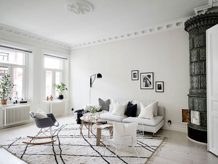 斯堪的纳维亚风 80 平米宜居空间-3