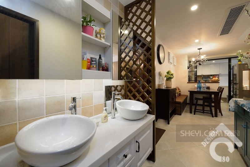 八零年代设计——100平混搭风格公寓-14