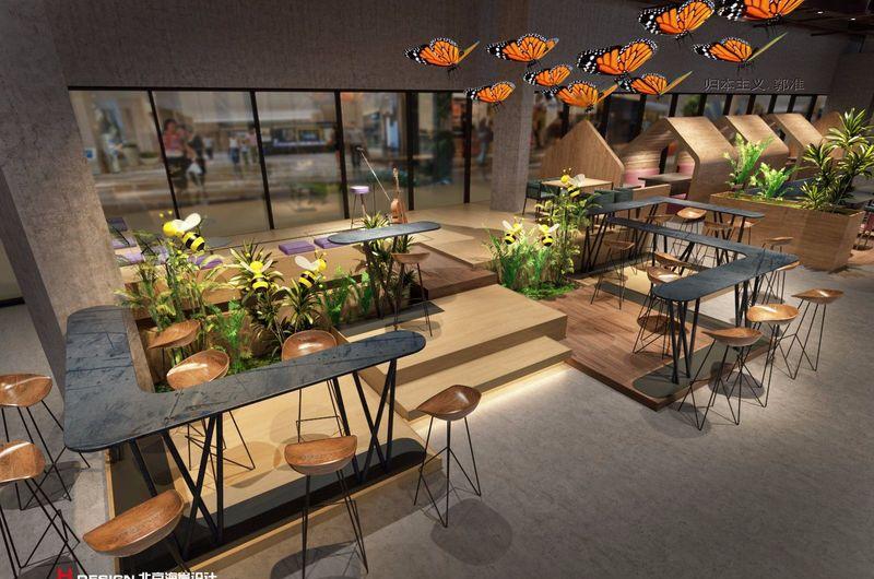 青岛红树林度假世界儿童海鲜餐厅餐饮设计 1821㎡-13