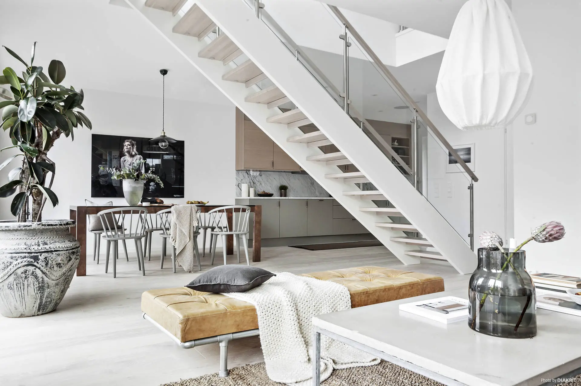 瑞典 47 号公寓的温馨冬季室内设计-16