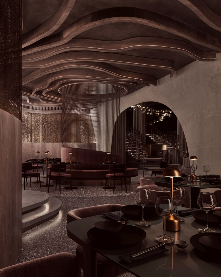 米兰多莫寿司店丨室内设计师Ashley Gadeova,Naos建筑公司-47