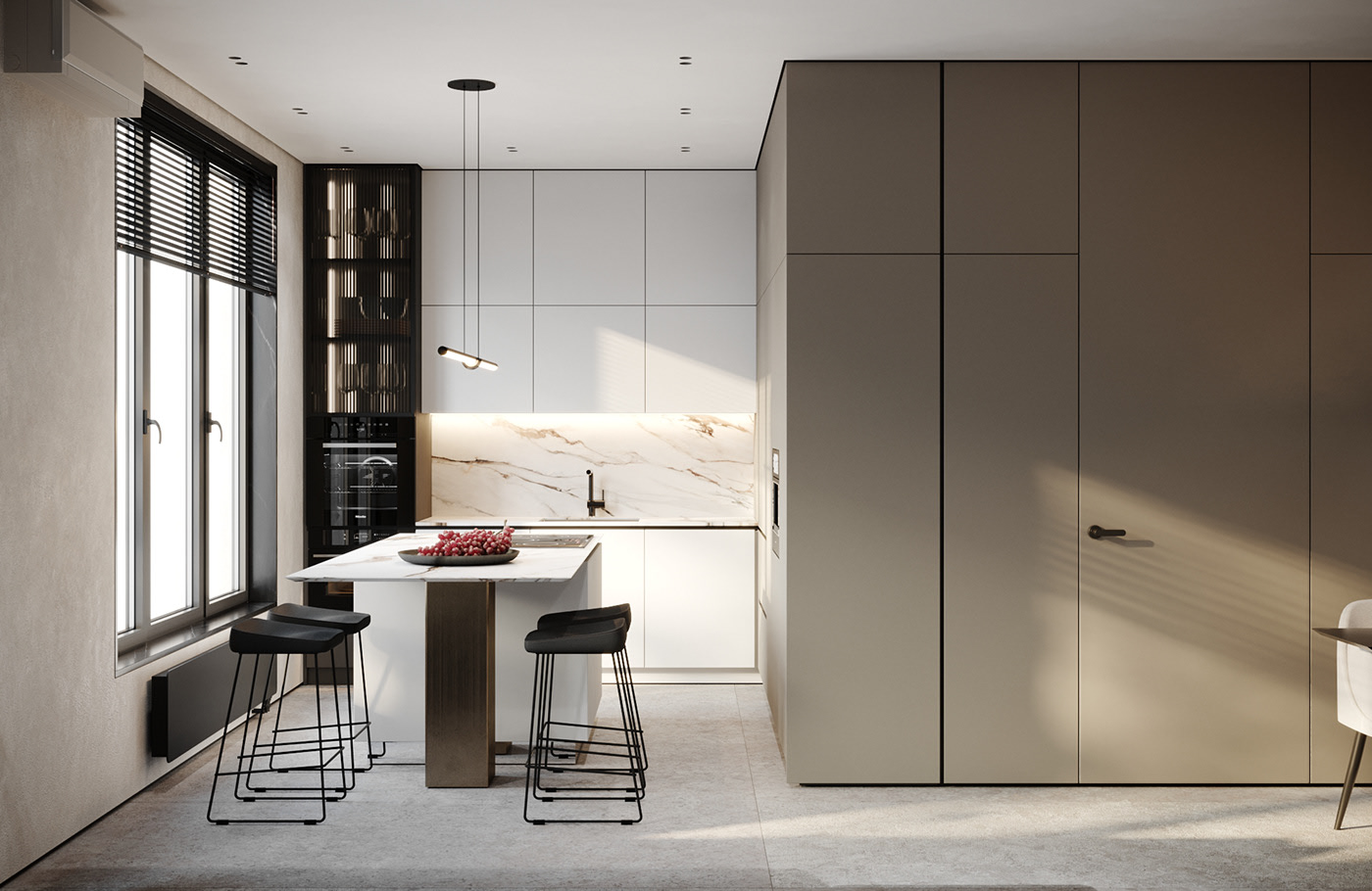 伦敦小空间公寓设计丨英国伦敦-11