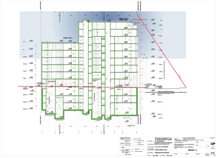 Bri·well投资公司拟在丘布尔公园附近建设的七层高建筑丨贝尔格莱德丨Studio TEKTO-39