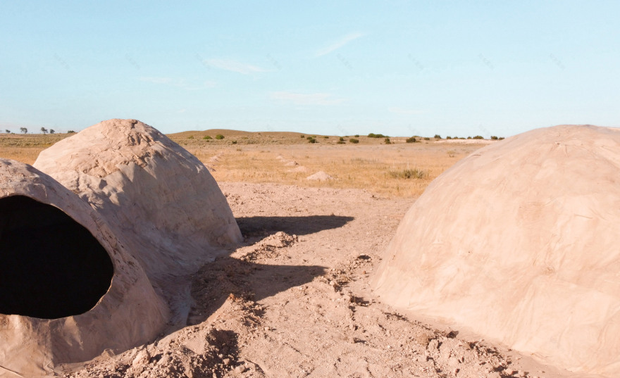 美国设计师在德州农场打造“世界最大纸浆建筑”-6