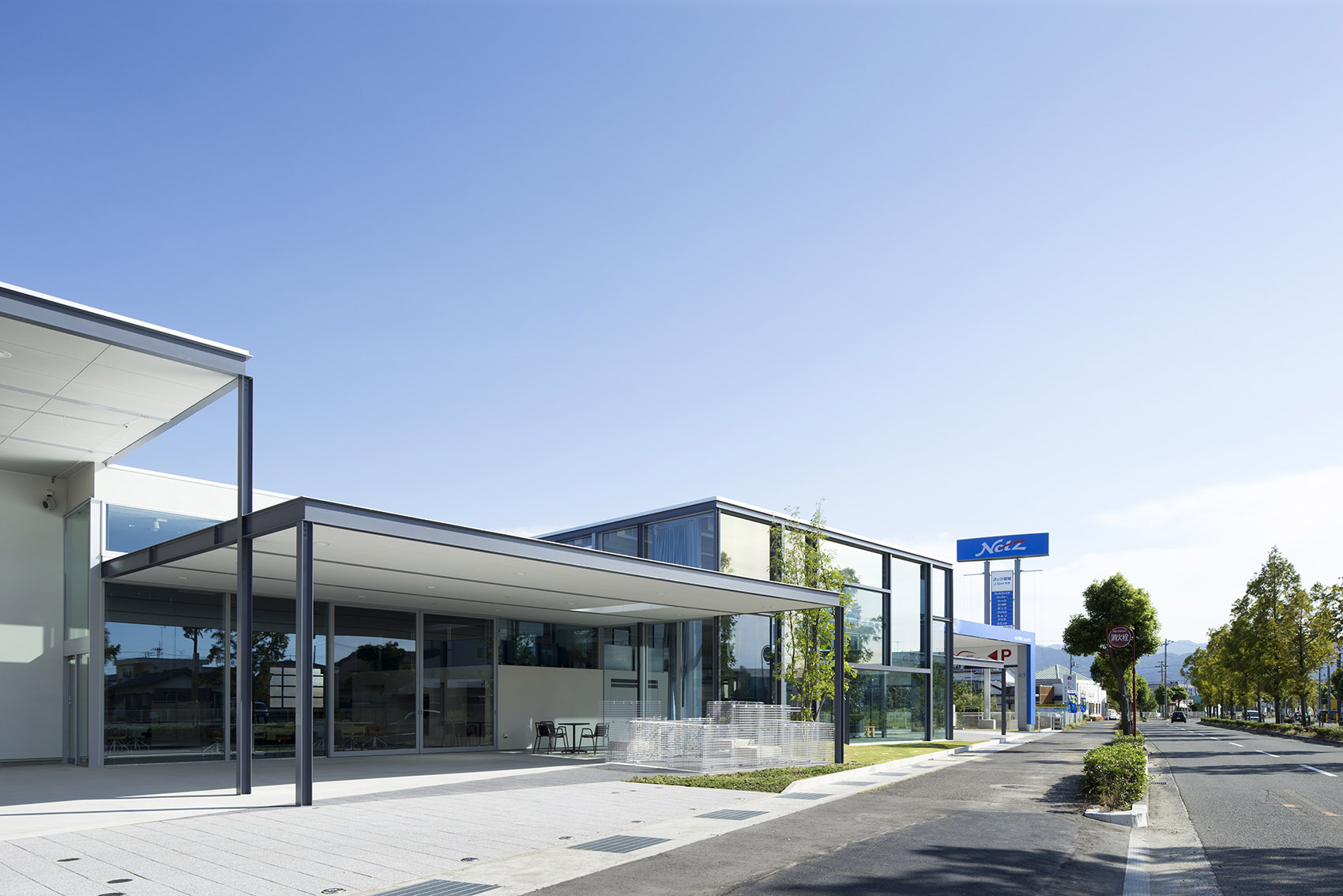 J. Spot Imabari汽车展室及服务商店,日本 / YANOAOYAMA Architecture Design-3