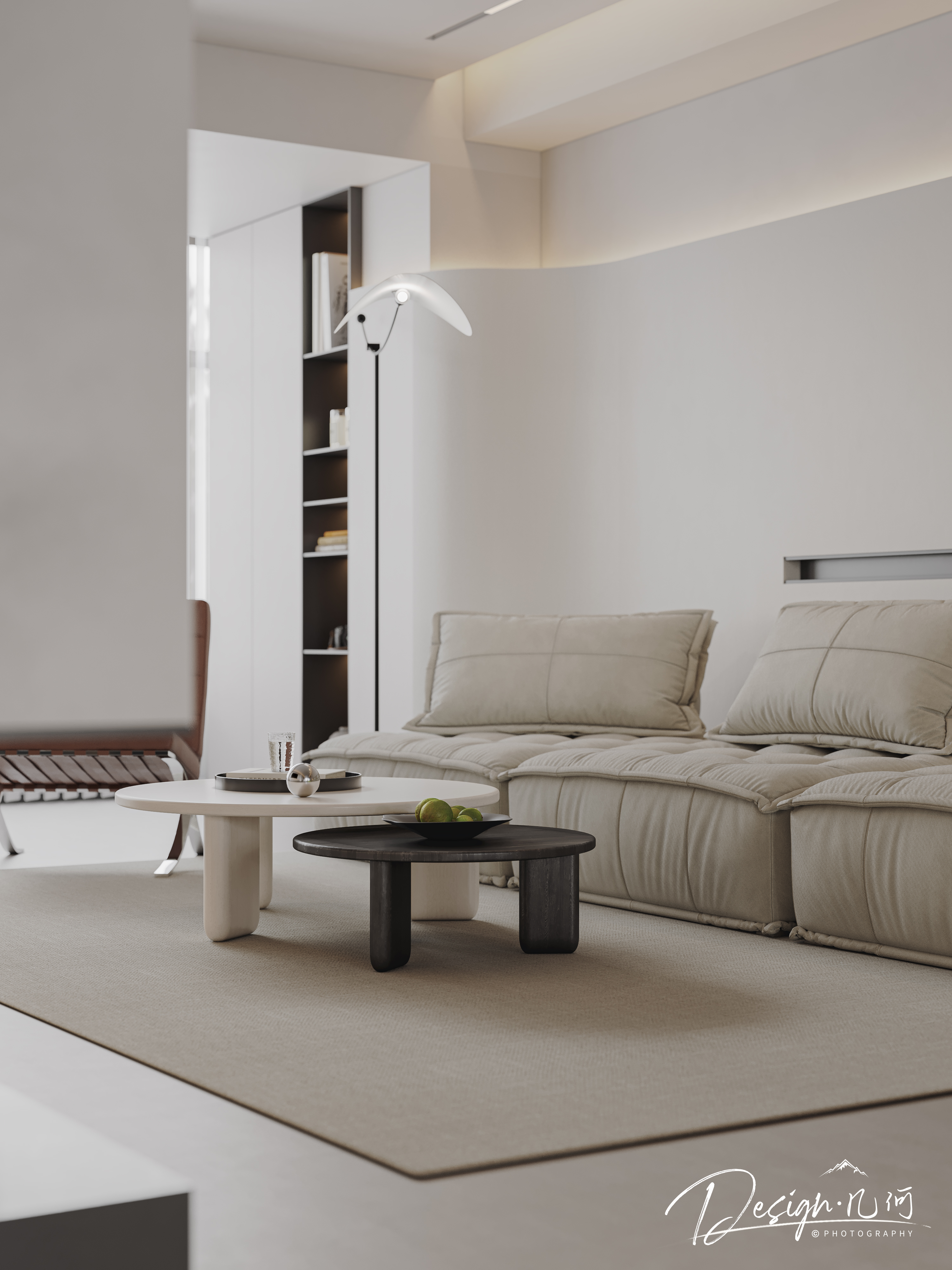 几何空间视觉表现 | 高速时代城现代客餐厅-18