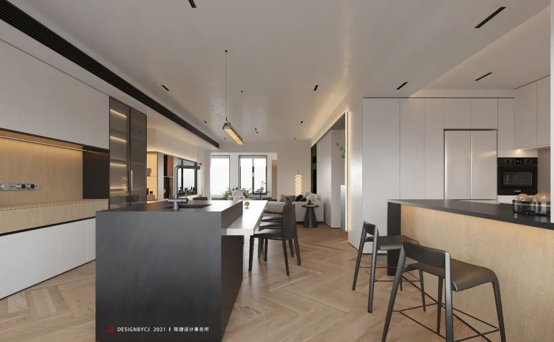 汕头悦景逐光 · 现代极简空间的光影魅力丨中国汕头丨集句设计-21