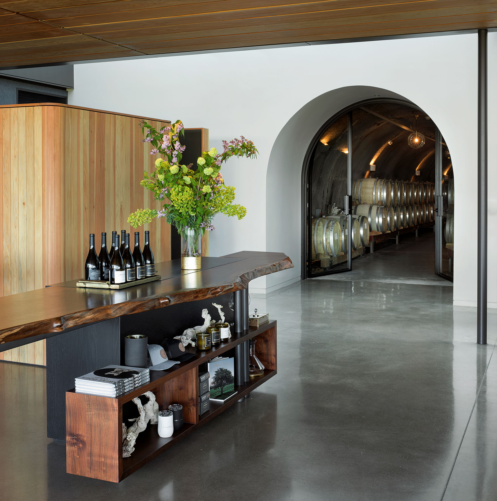 Archery Summit酒庄丨安哥拉威拉丨Heliotrope Architects-25