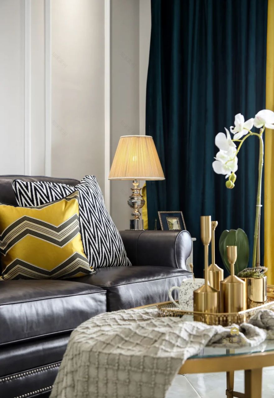 130㎡美式风三口之家丨金螳螂·家苏州新区店-13