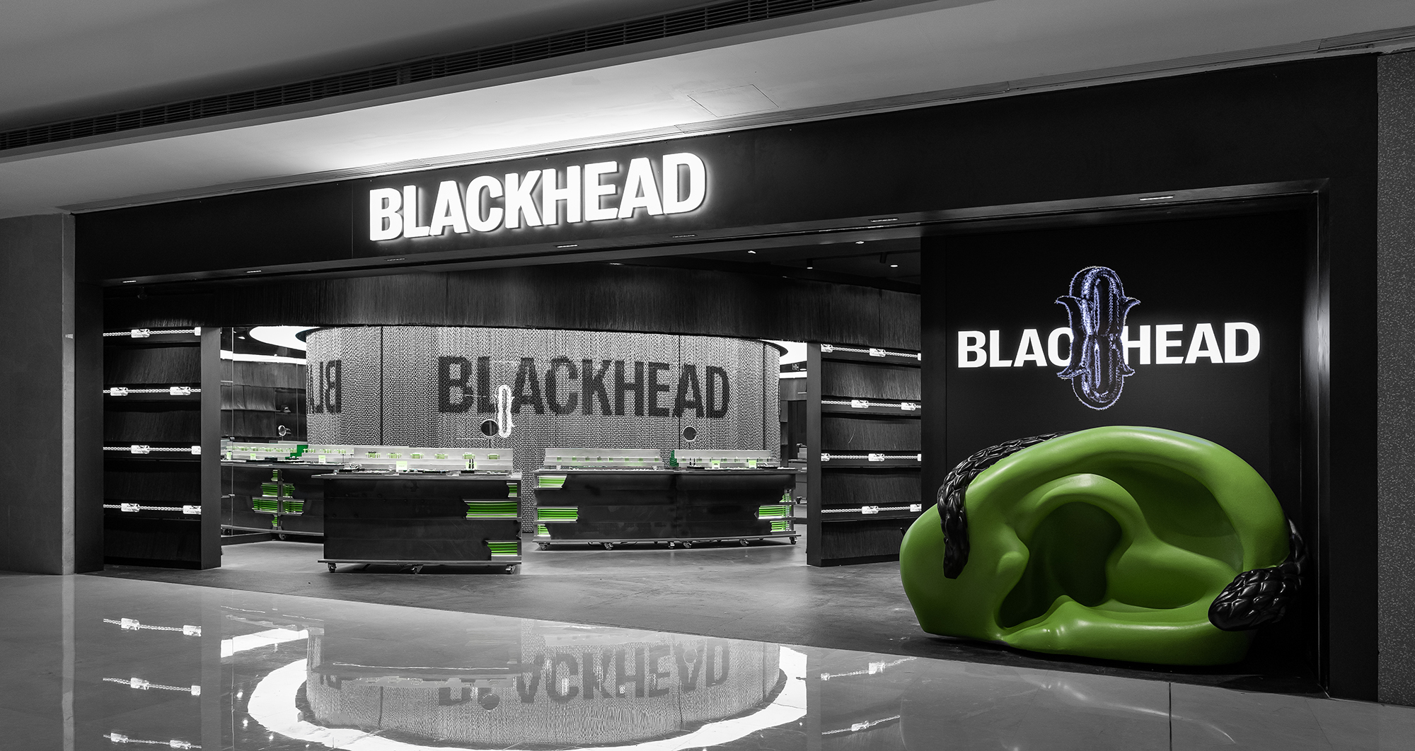 BLACKHEAD 黑头长沙旗舰店空间设计丨中国长沙丨或者设计-14