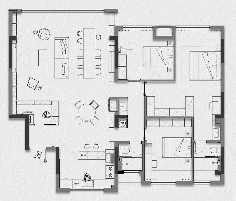 留白·私宅|欢歌|恰到好处的高级感丨留白屿下空间建筑-87