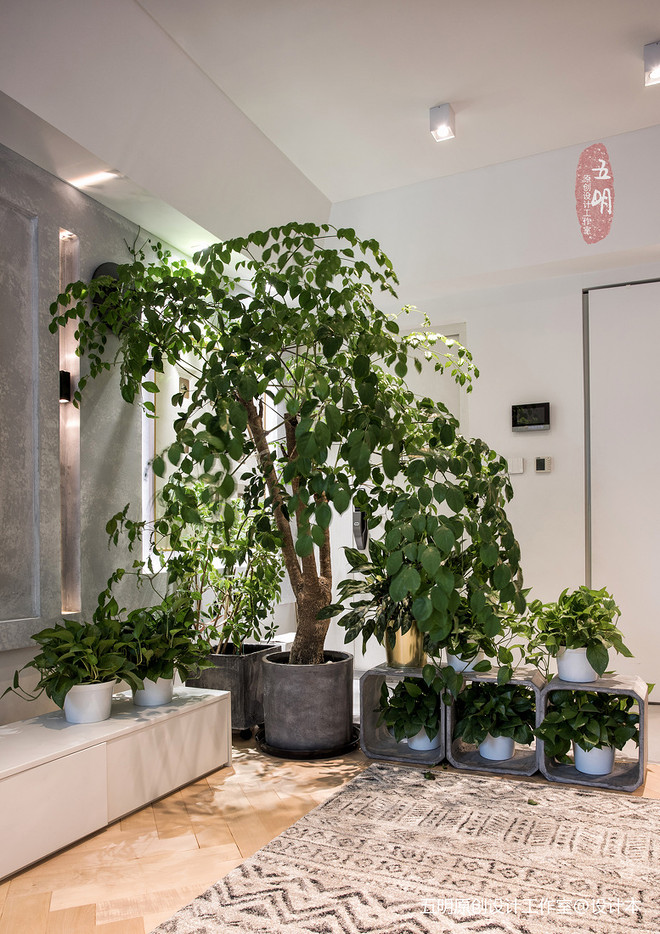 80万元三居140平米装修案例·效果图  五明新作-17