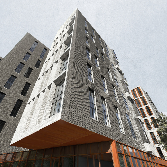 “Дом у причала”(“ЗилАрт”住宅综合体部分地块)丨Сергей Скуратов ARCHITECTS-69