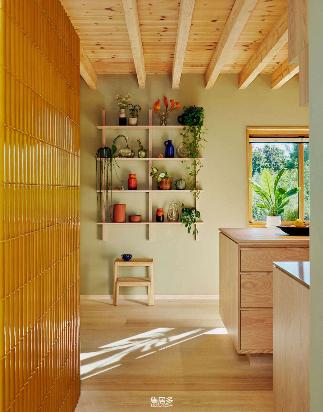 挪威 50 年代小屋室内装修丨Kvistad 工作室-14