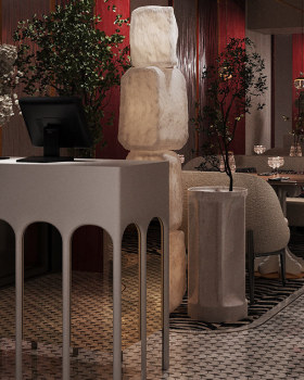 Modern Classical Luxury Restaurant Interior