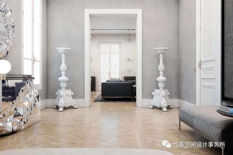 优雅轻奢的私宅设计丨竹墨空间设计事务所-14