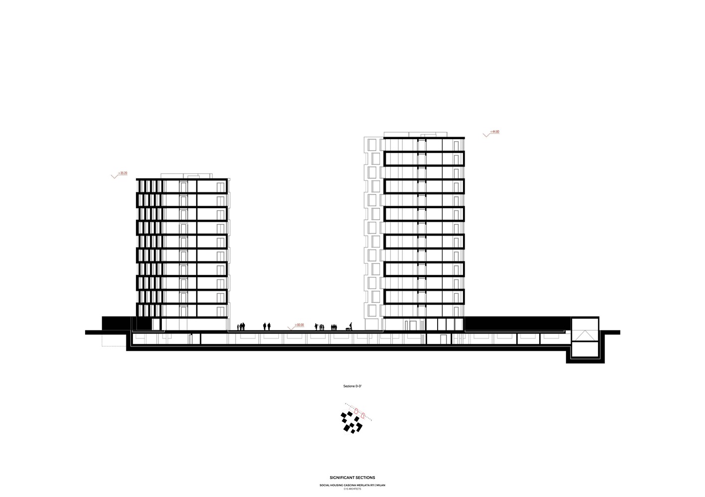 亲民住房广场丨意大利米兰丨C+S Architects-55