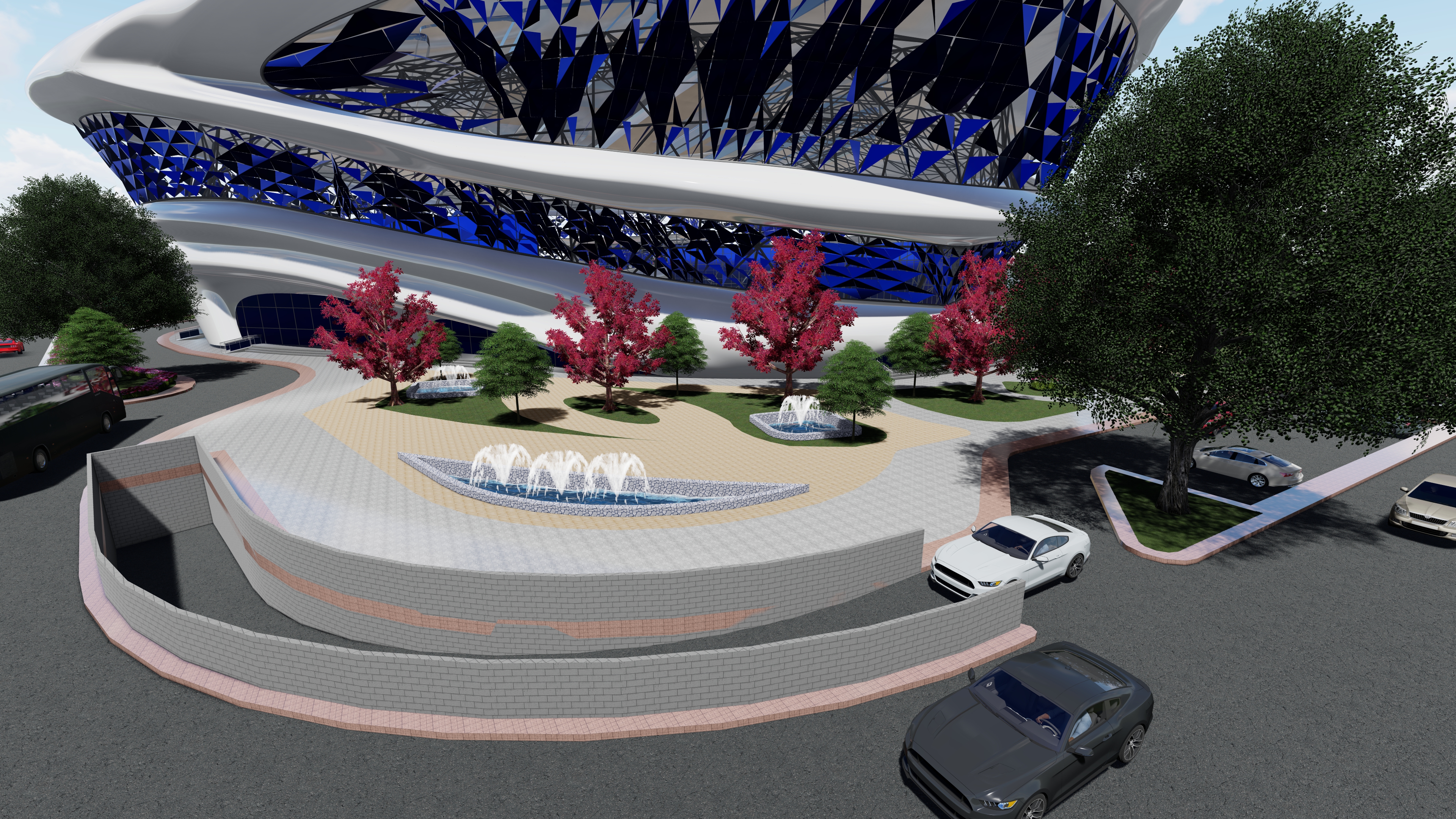 竞技场体育馆丨埃及丨Ain Shams University 建筑系-25