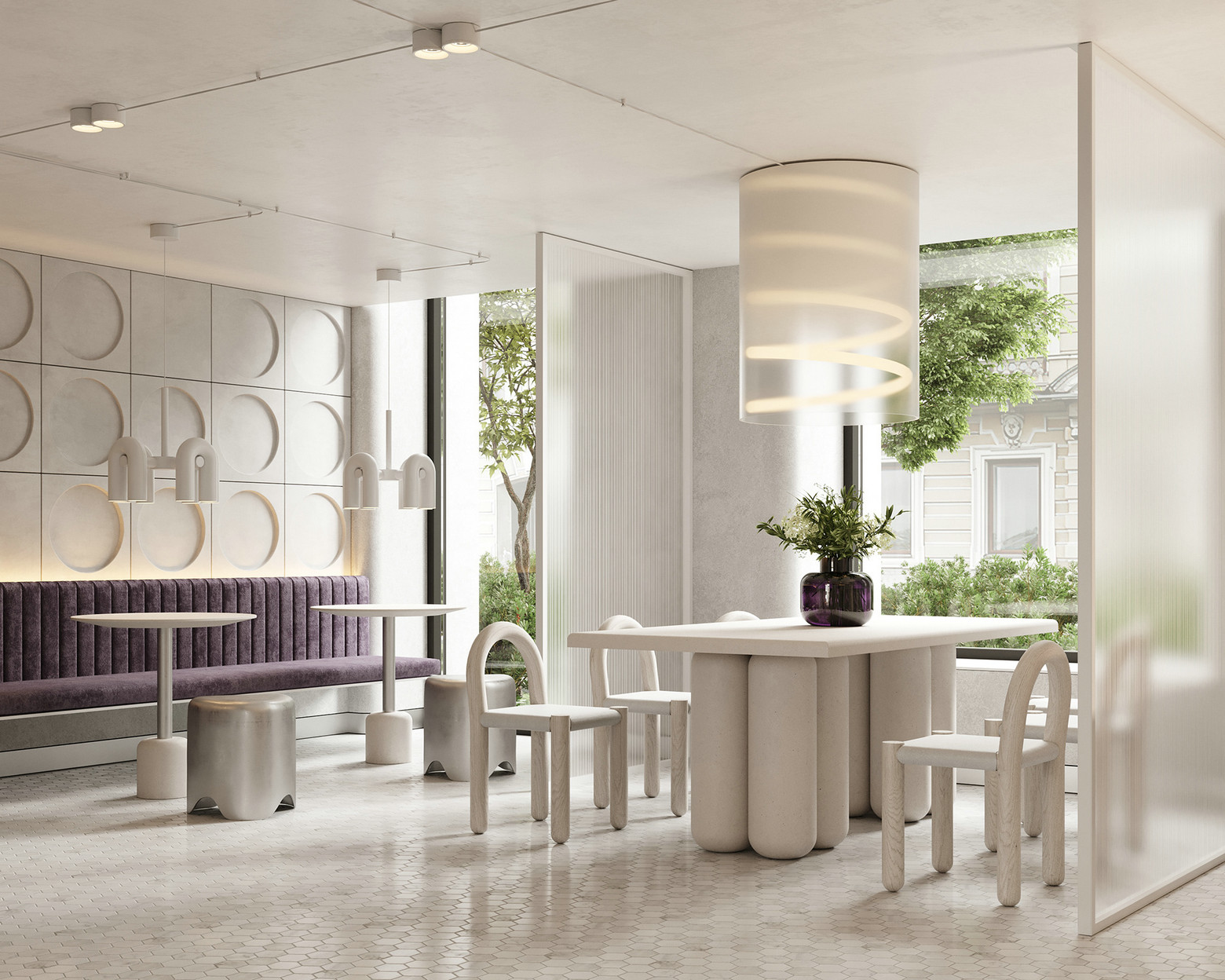 暖白色系 咖啡店&甜品店-5