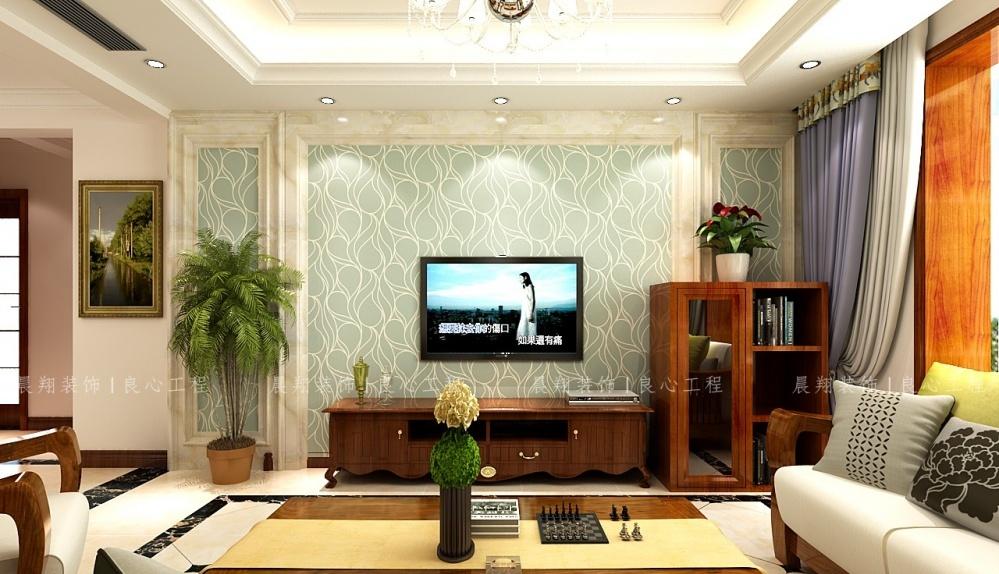 榕园嘉苑 140㎡简欧三居室 温馨舒适空间设计-8