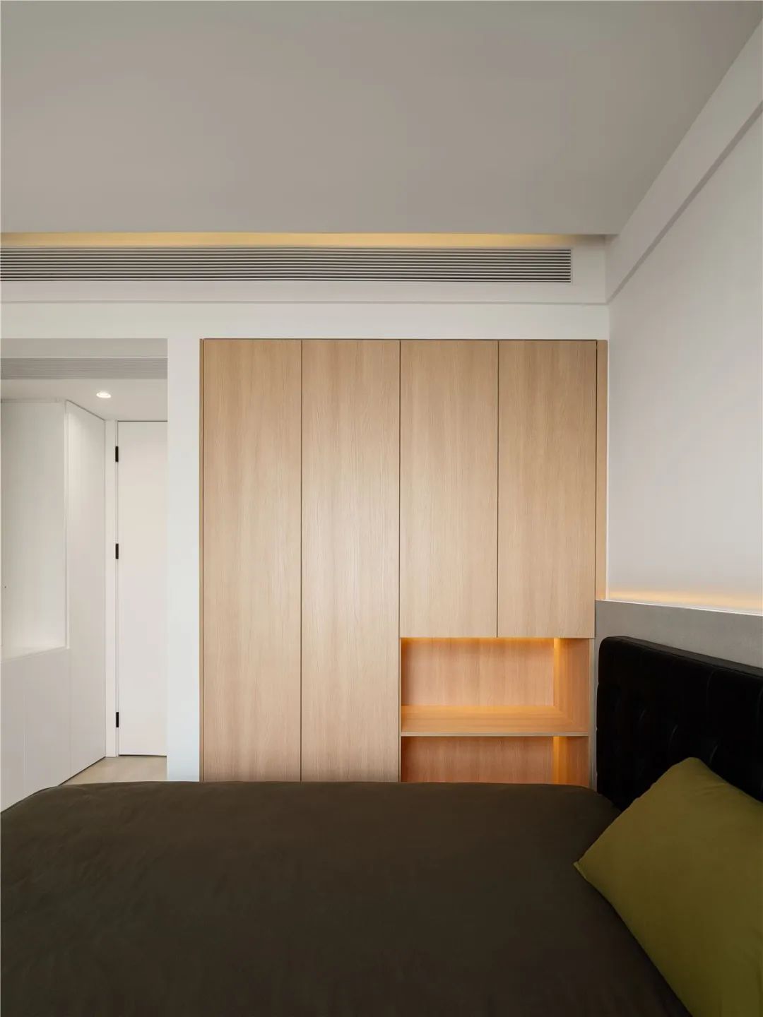 120㎡现代空间,舒适独居的收纳与色彩艺术丨中国滁州丨山舍建筑设计-27