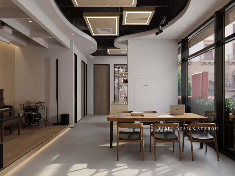 栖于木,鸣于心 音乐培训机构丨YIBEI DESIGN SUZHOU-7
