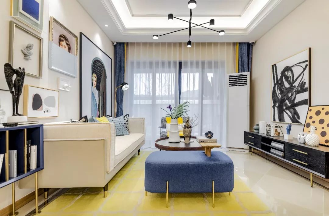 温婉北欧风，维米尔配色打造艺术之家-42