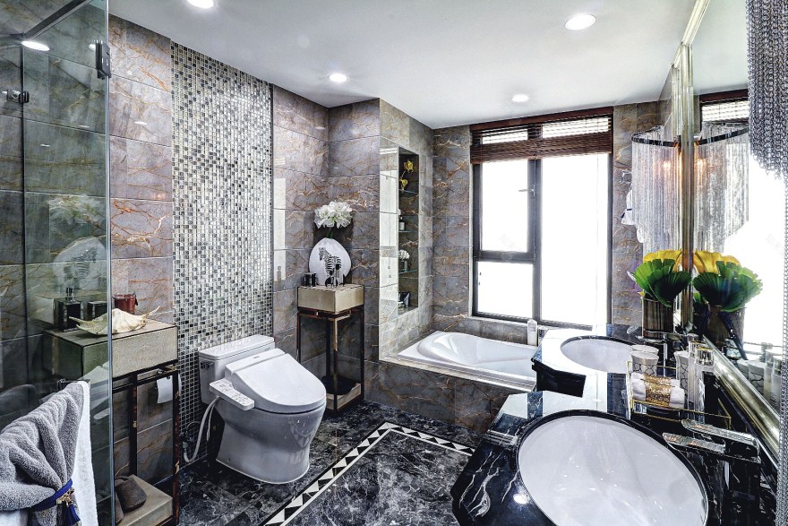 华府晶园 205 现代轻奢样板房-6