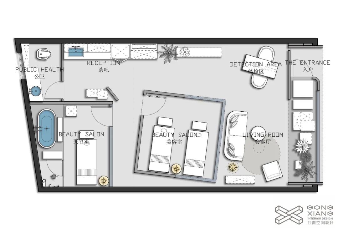沙县·舒禾皮肤管理丨共向空间设计-32
