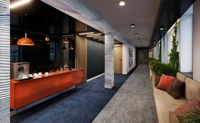 Holiday Inn E·press酒店室内改造扩建项目丨波兰卢布林丨KM rubaszkiewicz ARCHITEKCI-8