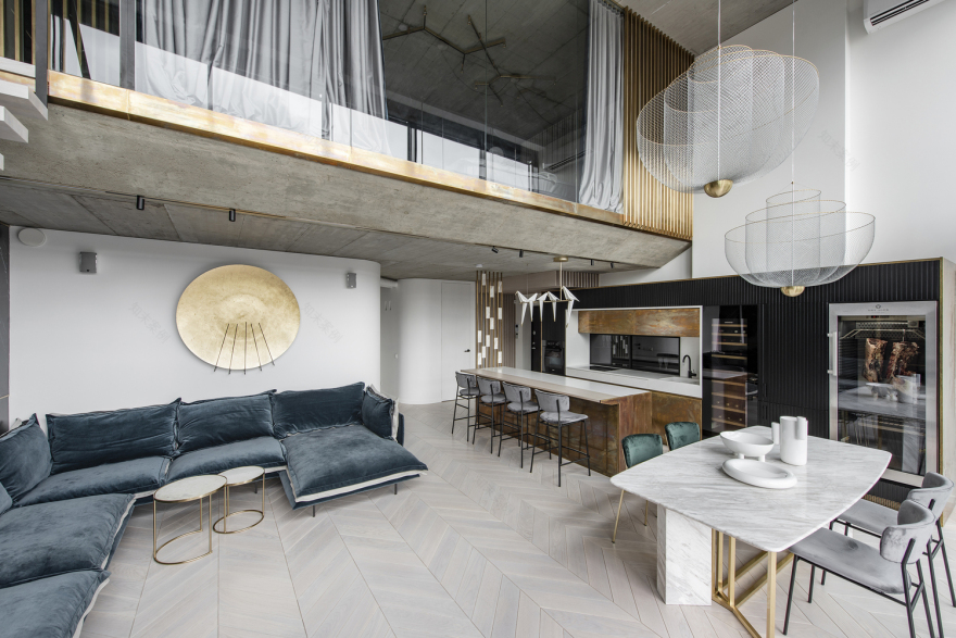 双层公寓的视觉盛宴-27