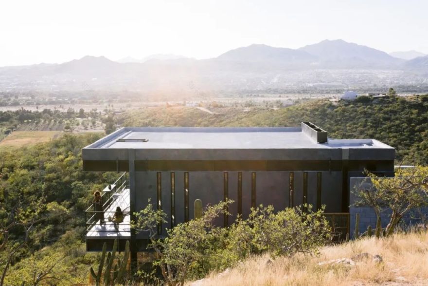 墨西哥沙漠中的现代生活空间-7
