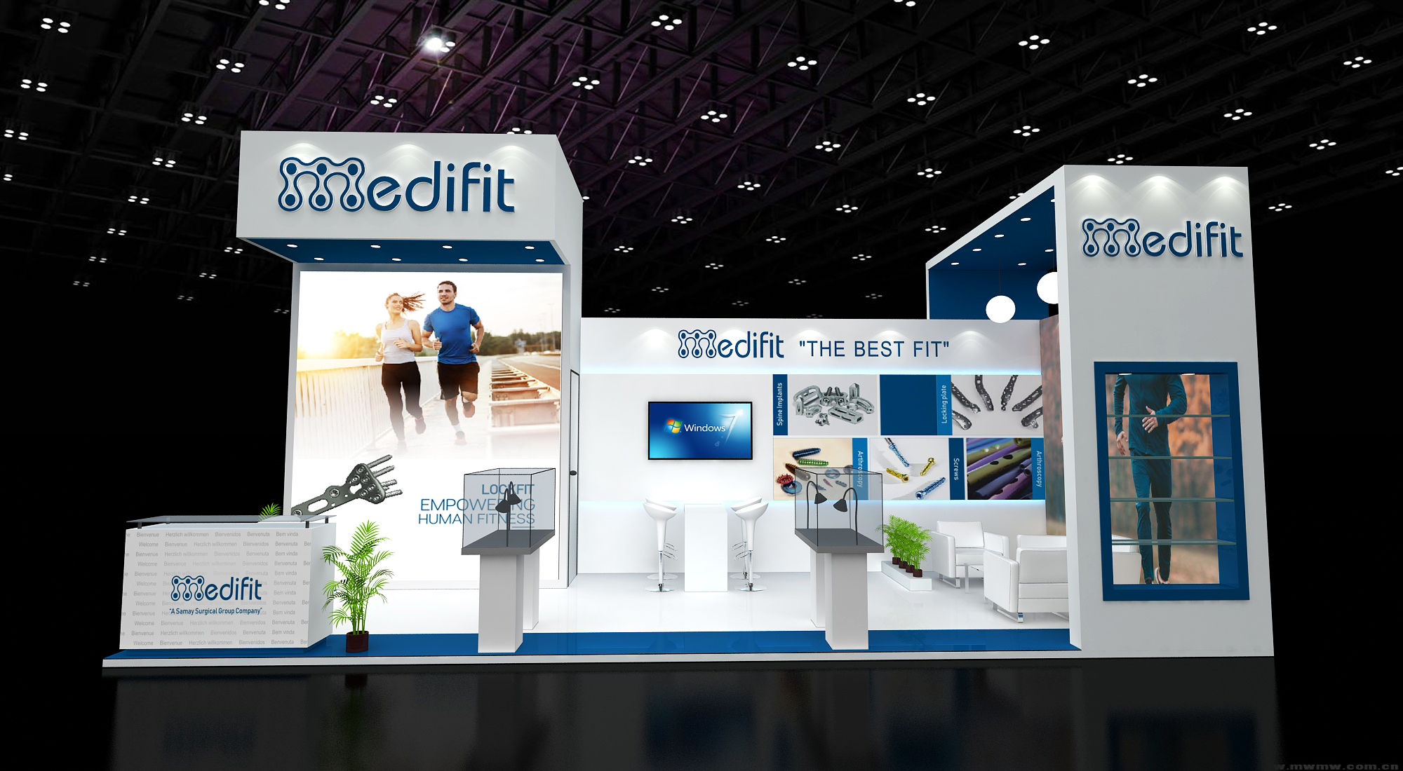 Medifit Exhibition Stall-0