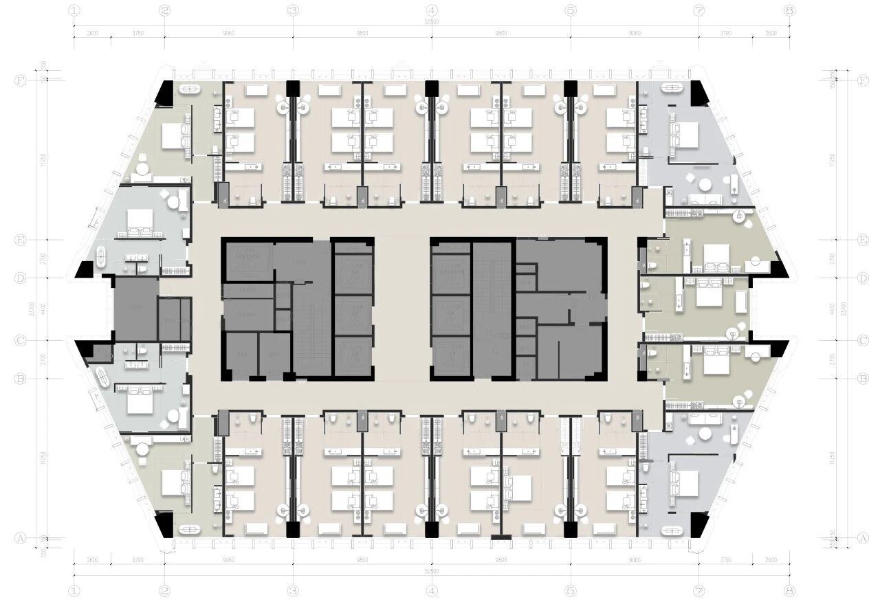 舟山普陀VOCO酒店丨中国舟山丨DWP  象限室内设计（上海）有限公司-7