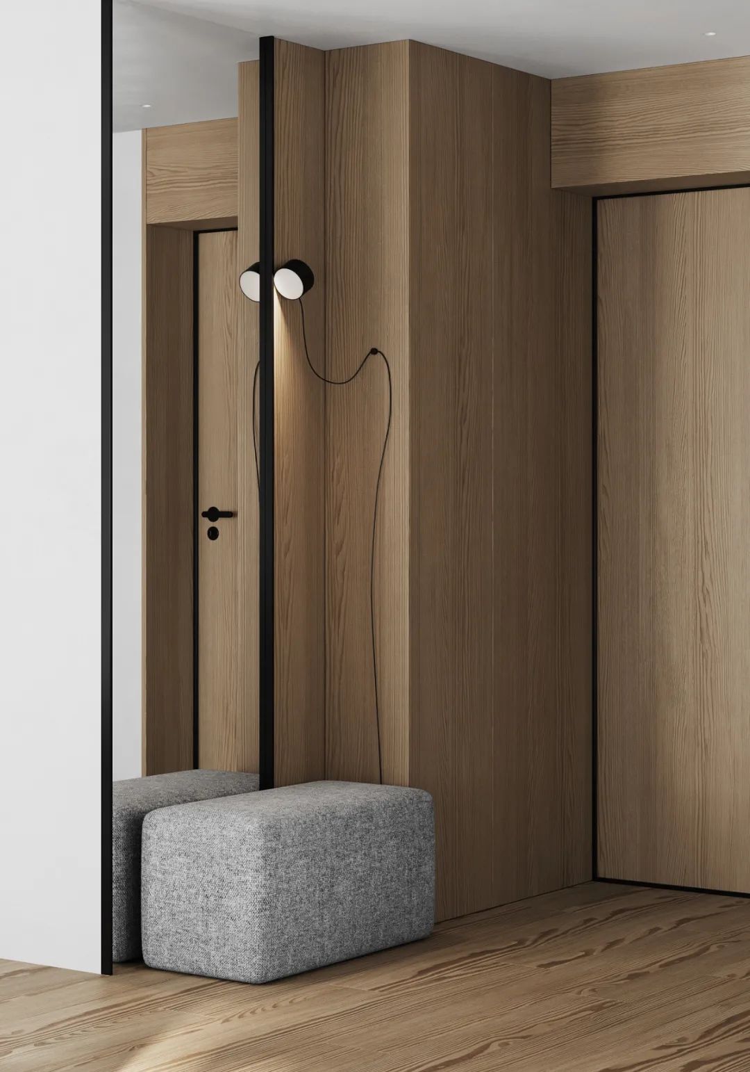 92㎡木质简约住宅丨Olga Bondar-21