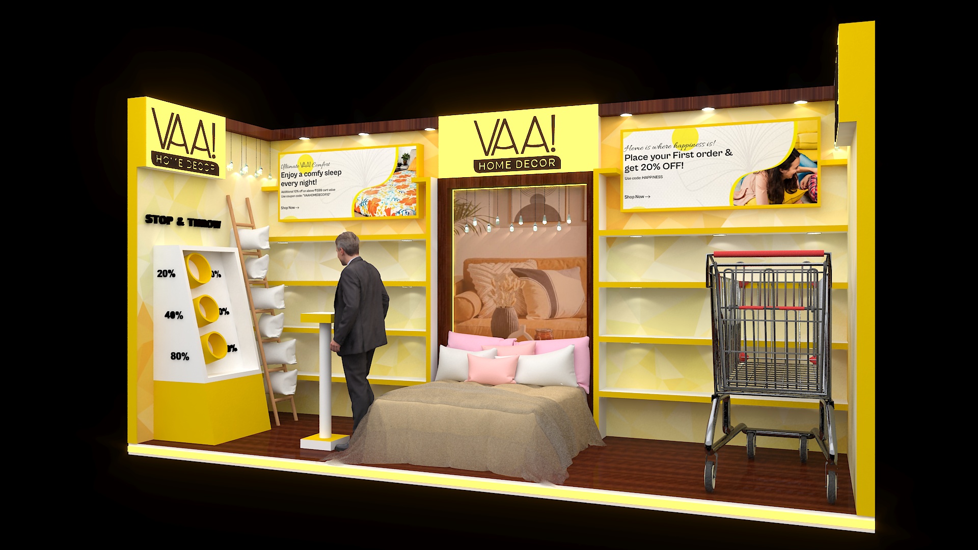 small one side exhibtion stall-10