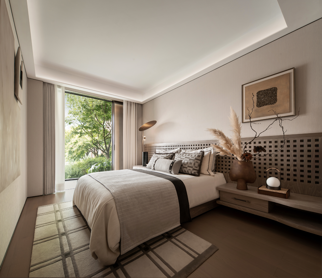 成都万华麓湖W2悦溪120样板间丨中国成都丨深圳市盘石室内设计有限公司-34