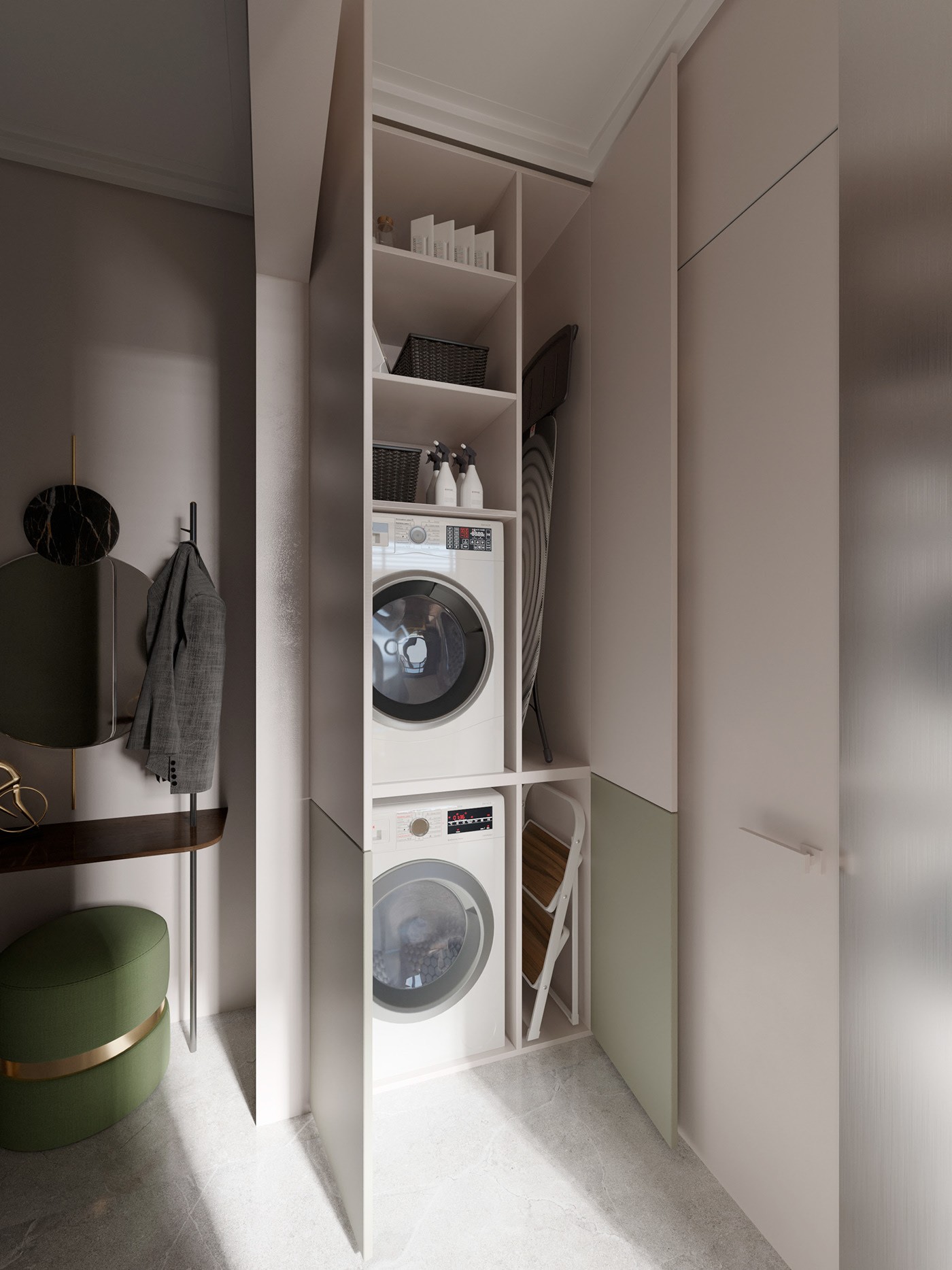 38.5㎡小空间公寓设计 超有质感！-6