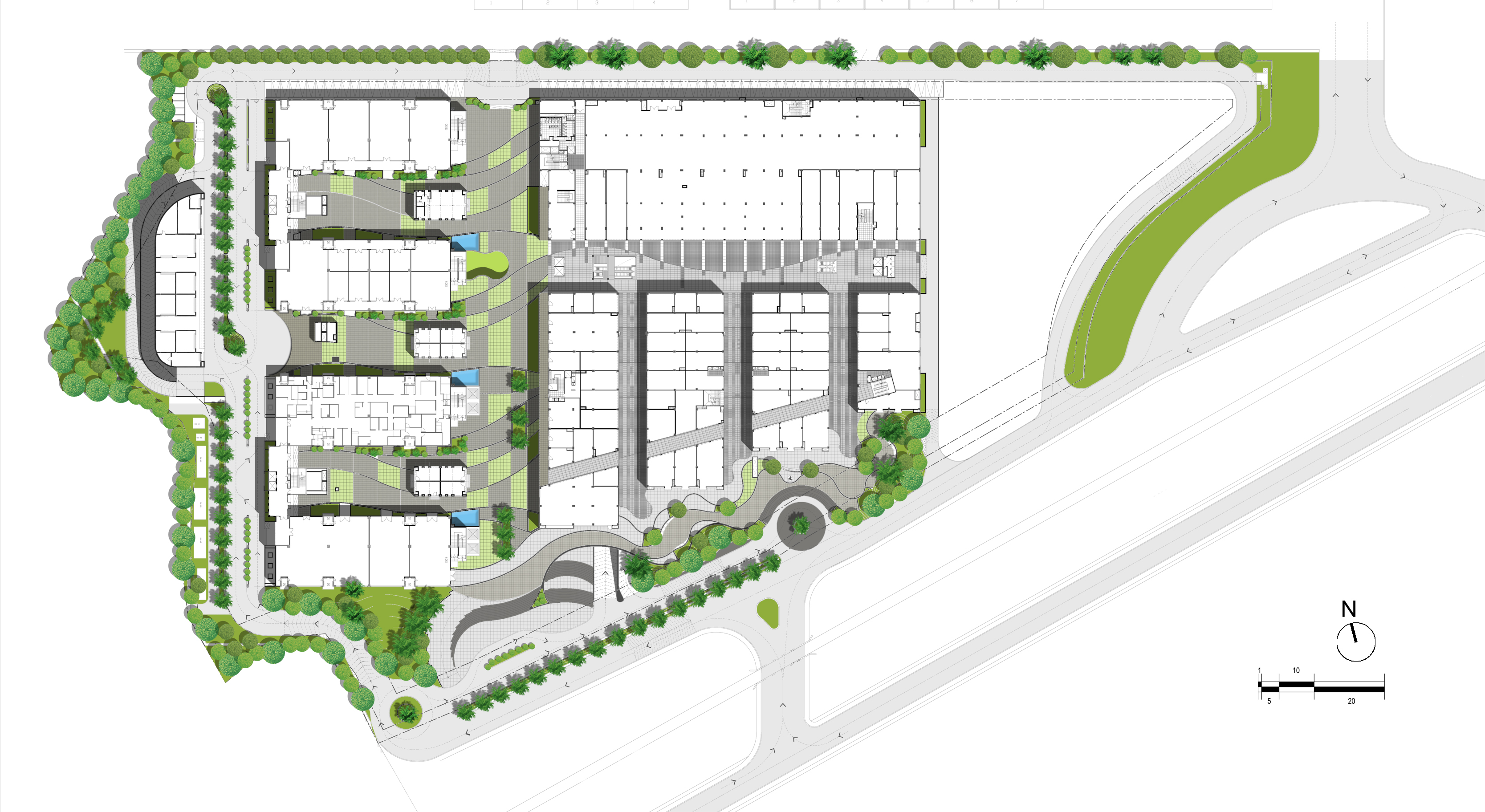 城市中心 · Morphogenesis · 印度 Siliguri 市购物中心设计-19