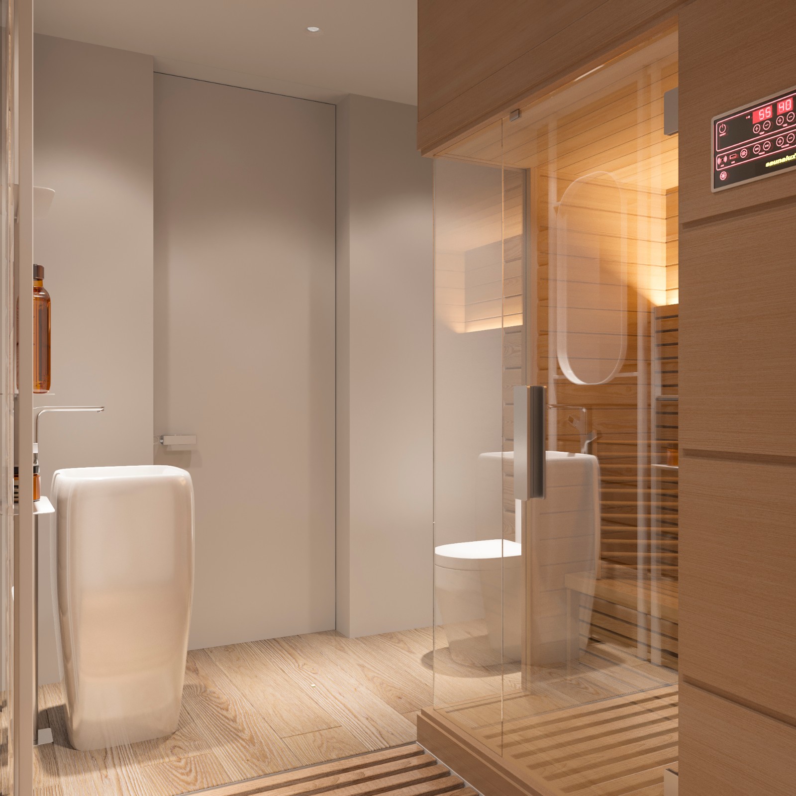 120㎡现代简约风家庭住宅  LINE DESIGN-15